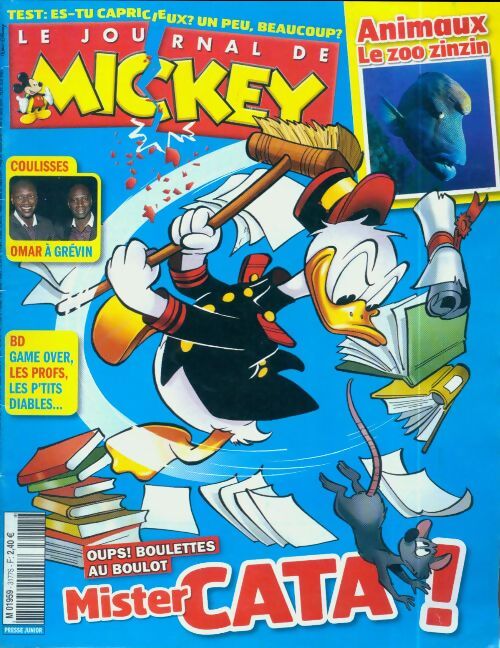 Le journal de Mickey n°3177 : Mister Cata ! - Collectif - Livre