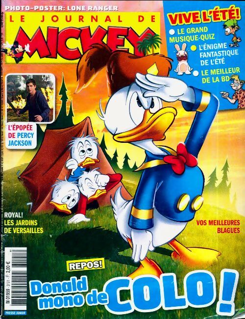 Le journal de Mickey n°3191 : Donald mono de colo ! - Collectif - Livre