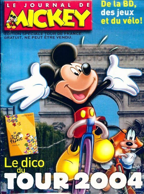 Le journal de Mickey : Le dico du tour 2004 - Collectif - Livre