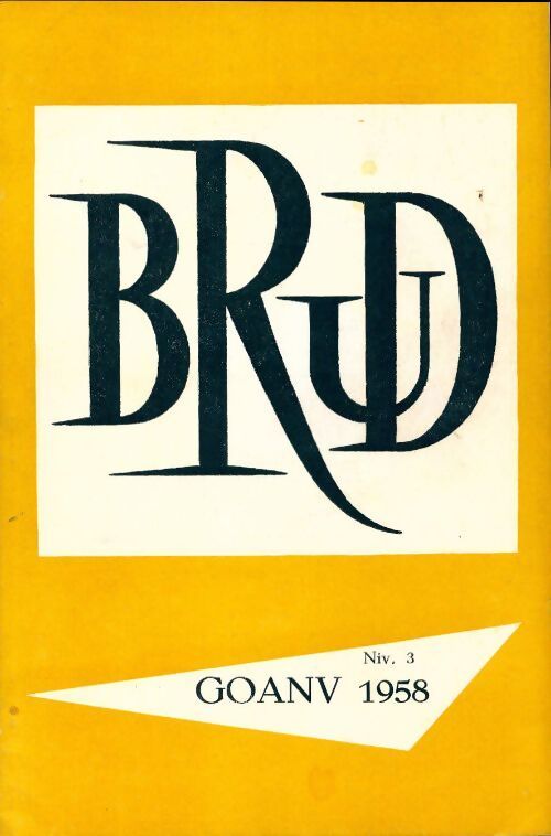 Brud nevez 1958 n°3 - Collectif - Livre