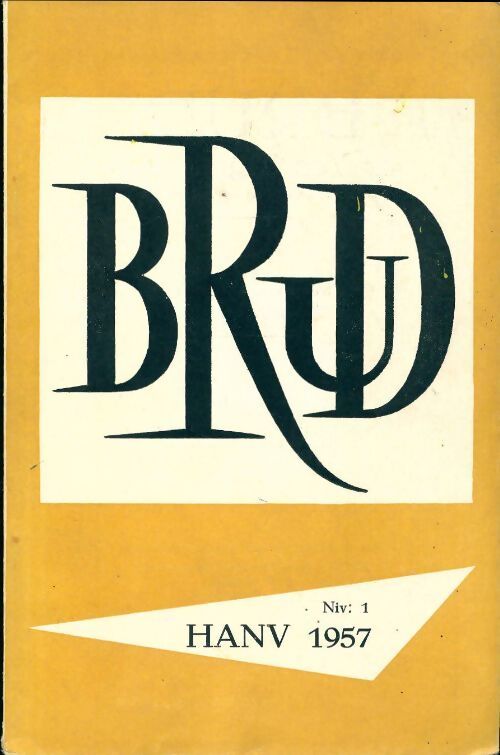 Brud nevez 1957 n°1 - Collectif - Livre
