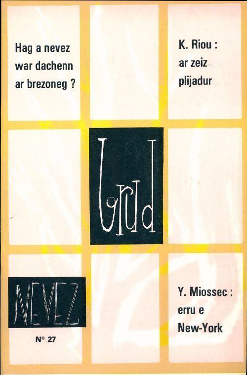 Brud nevez 1979 n°27 - Collectif - Livre