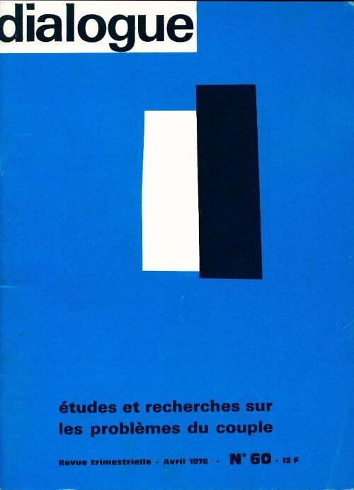 Dialogue n°60 - Collectif - Livre
