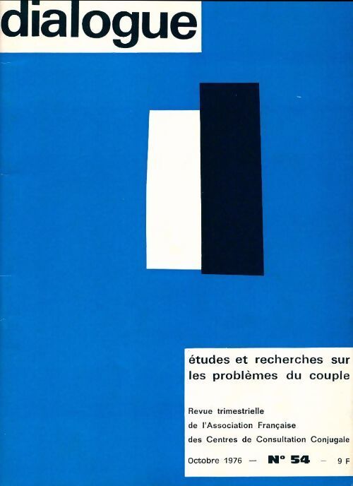 Dialogue n°54 - Collectif - Livre