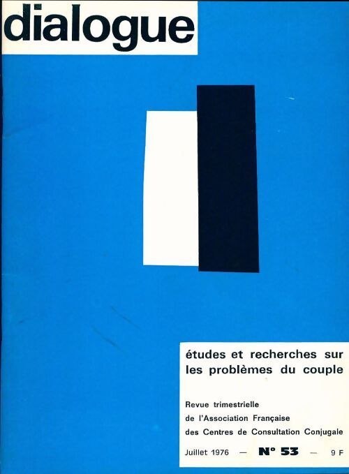 Dialogue n°53 - Collectif - Livre