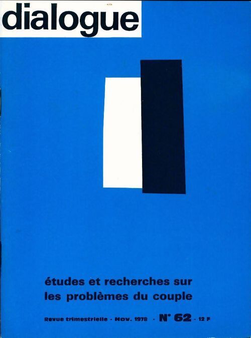 Dialogue n°62 - Collectif - Livre