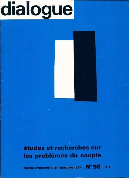 Dialogue n°58 - Collectif - Livre