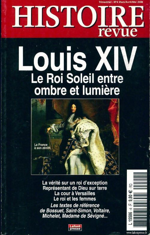 Histoire revue n°4 : Louis XIV - Collectif - Livre