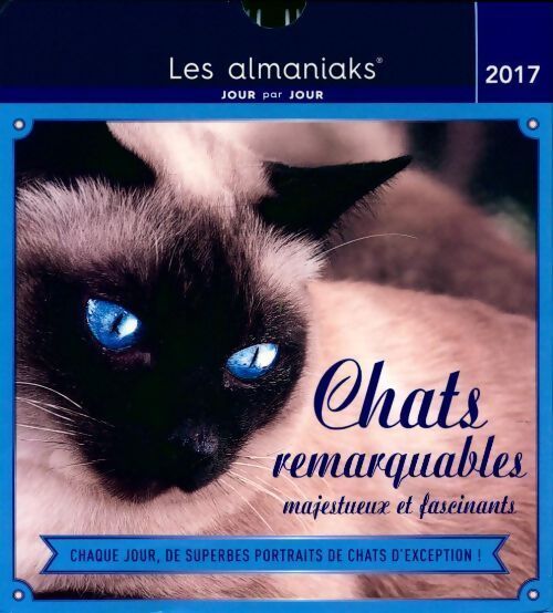  Chats remarquables 2017 - Collectif - Livre