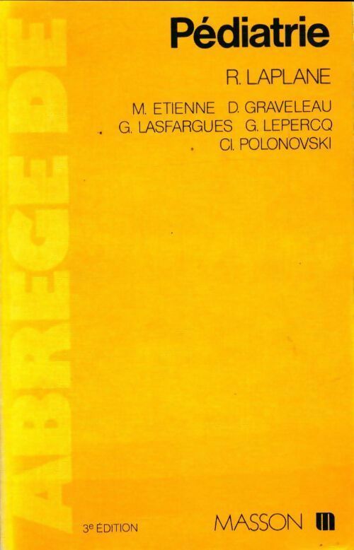 Abrégé de pédiatrie - Collectif - Livre