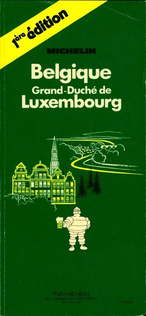 Belgique / Grand duché de Luxembourg - Collectif, Michelin - Livre