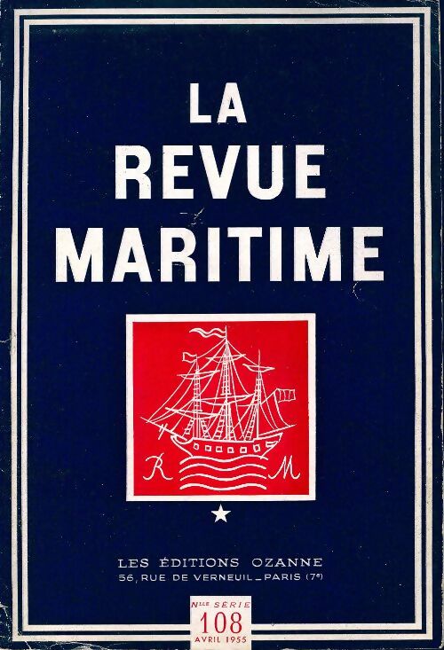 La revue maritime n°108 - Collectif - Livre