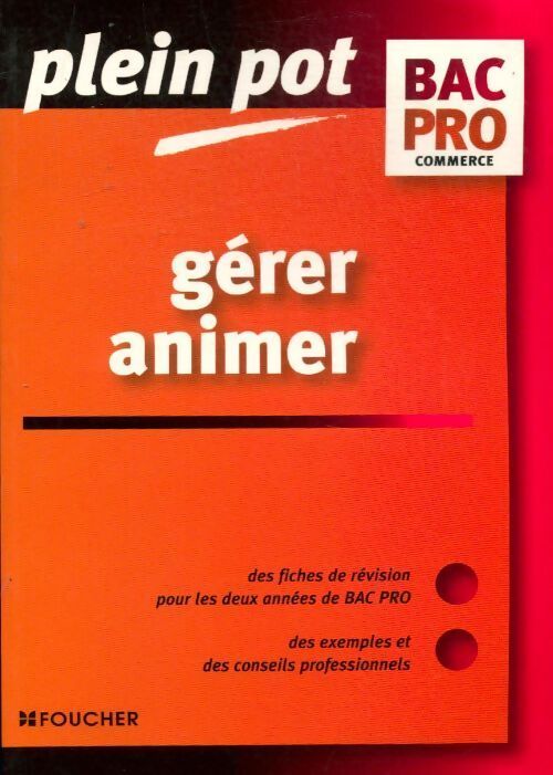 Gérer animer - Jean Piasecki - Livre