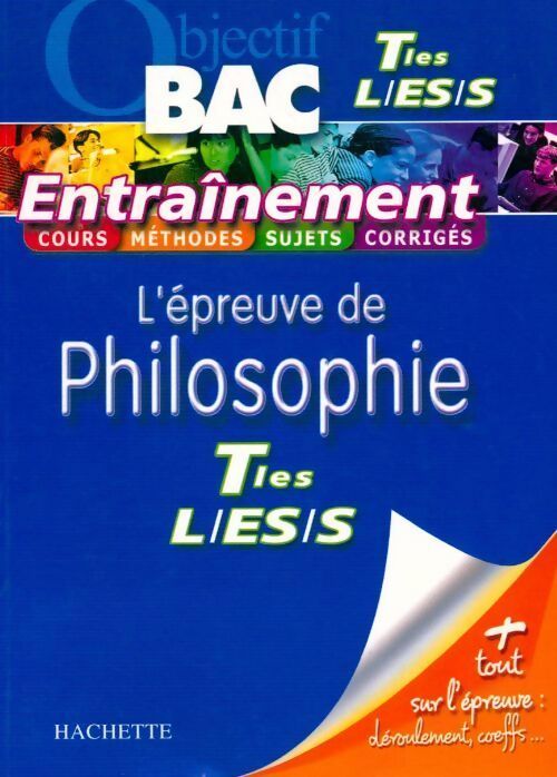 L'épreuve de philosophie Terminale L, ES, S - Sylvain Matton - Livre