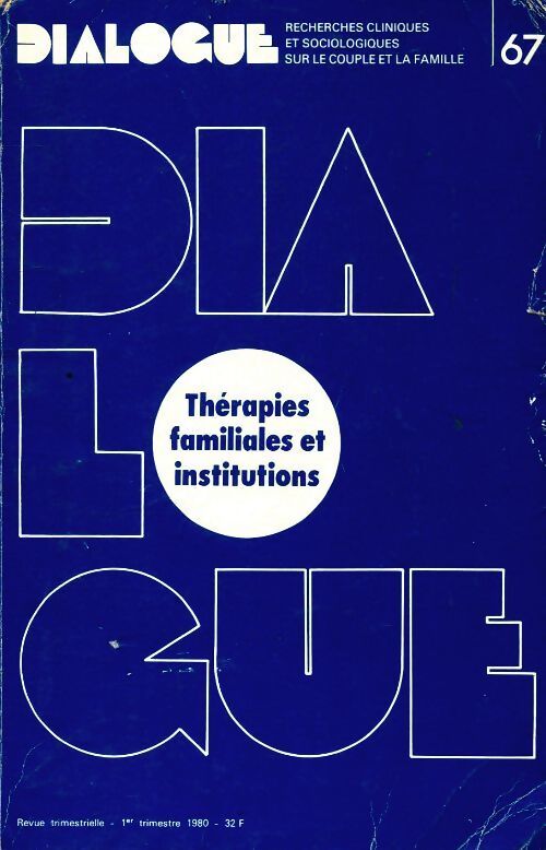 Dialogue n°67 - Collectif - Livre