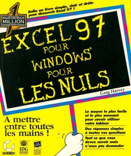 Excel 97 pour windows pour les nuls - Greg Harvey - Livre