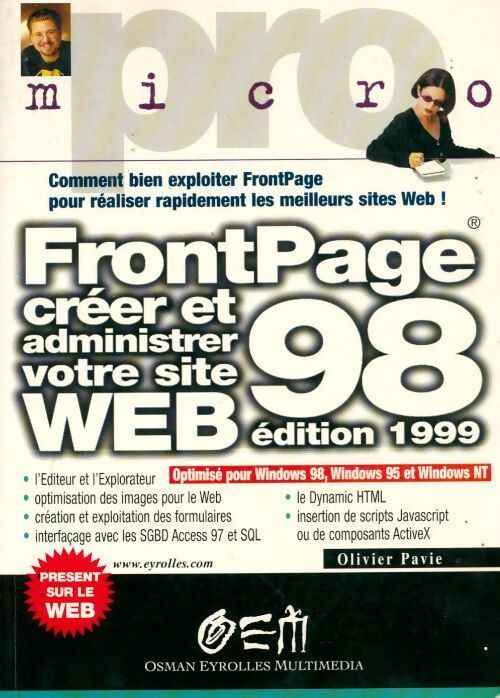 Frontpage 98 - Olivier Pavie - Livre