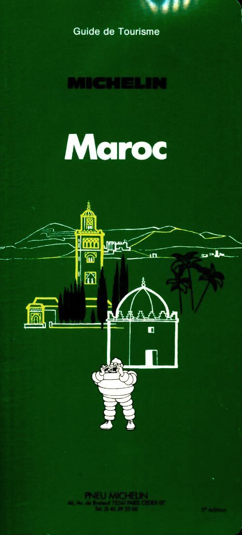 Guide Michelin Maroc - Collectif - Livre