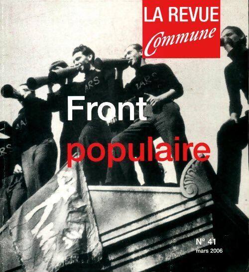 La revue commune n°41 : Front populaire - Collectif - Livre