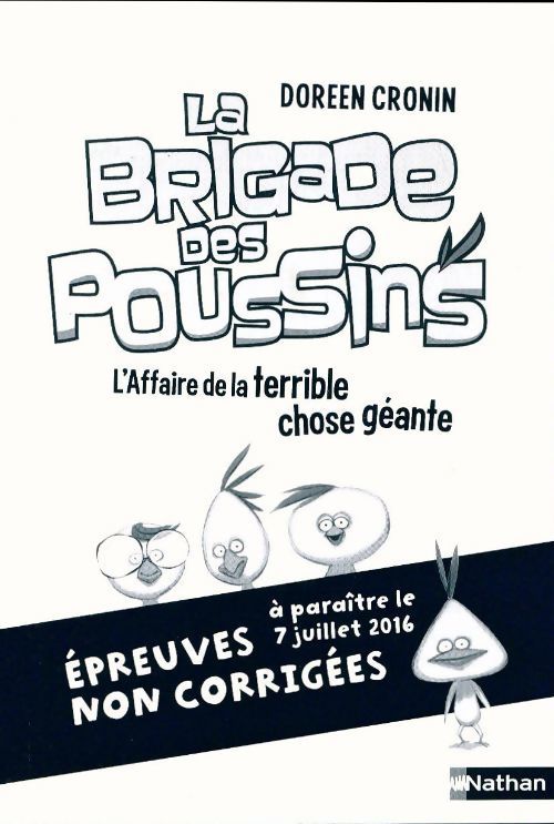 La brigade des poussins - Doreen Cronin - Livre