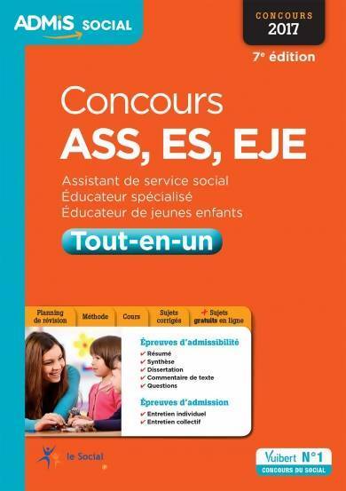 Concours ASS, ES, EJE 2017 - Isabelle Camenen-Kaya - Livre