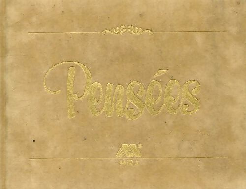 Pensées - Collectif - Livre