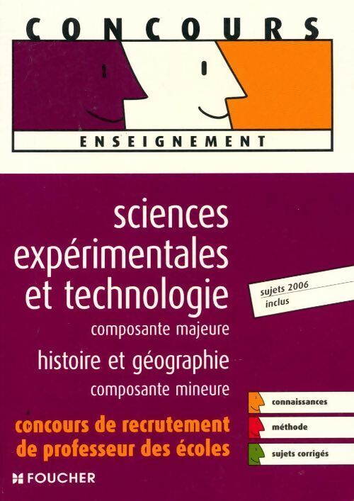 Sciences experimentales majeure, histoire-géographie - Jean-Luc Buchy - Livre