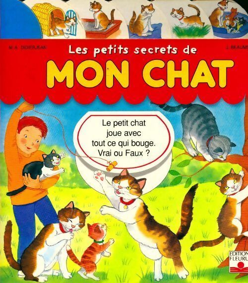 Les petits secrets de mon chat - Marie-Anne Didierjean - Livre