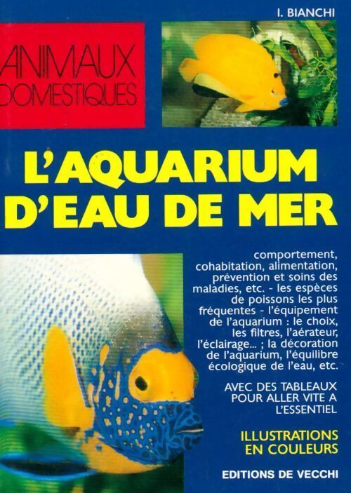 L'aquarium d'eau de mer - Irène Bianchi - Livre