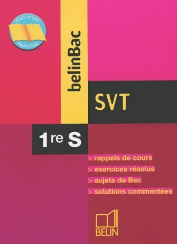 SVT 1ère S - Jacques Mathieu - Livre