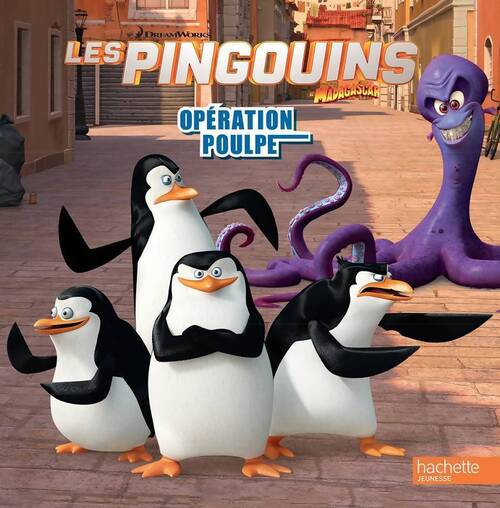 Les pingouins de Madagascar : Opération poulpe - Inconnu - Livre