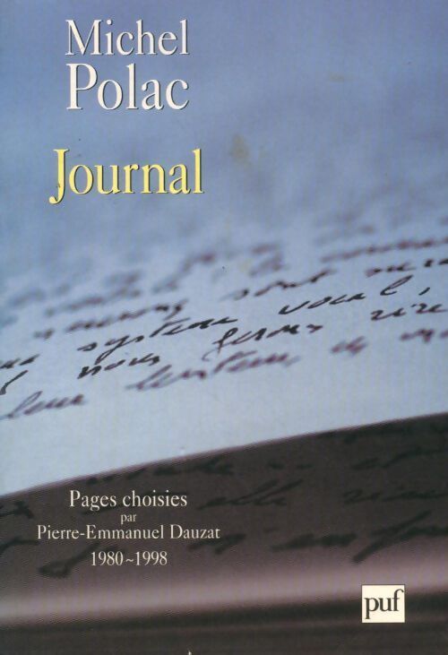 Journal. Pages choisies (1980-1998) - Michel Polac - Livre