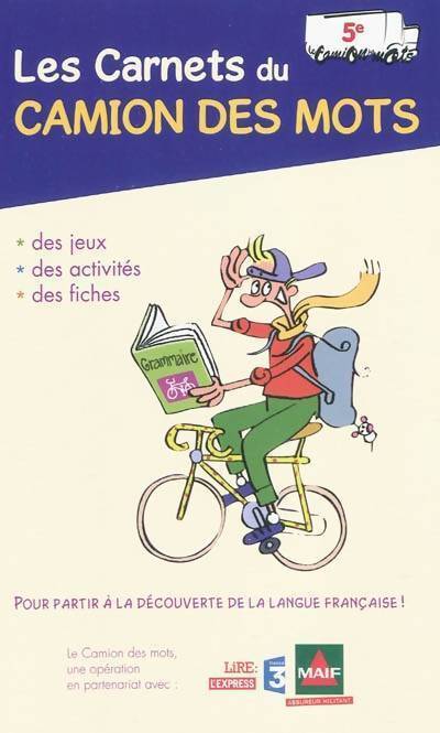 Les carnets du camion des mots 5e - Roland Eluerd - Livre