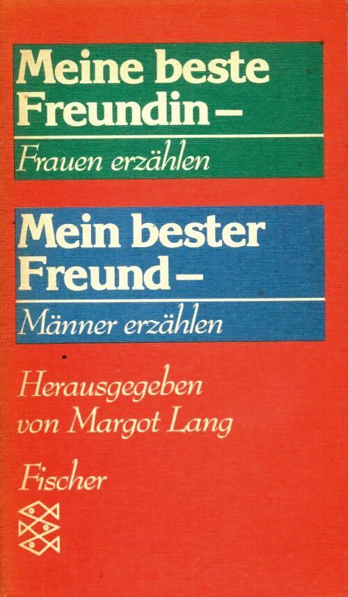 Meine beste freundin / Mein bester freund - Margot Lang - Livre