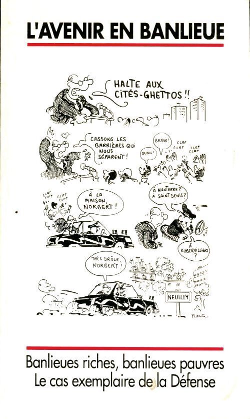 L'avenir dans les banlieue - Collectif - Livre