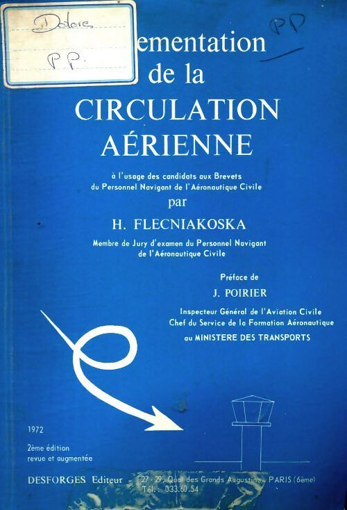 Réglementation de la circulation aérienne - H Flecniakoska - Livre