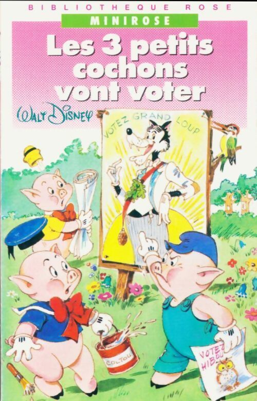 Les 3 petits cochons vont voter - Claire Mayras - Livre