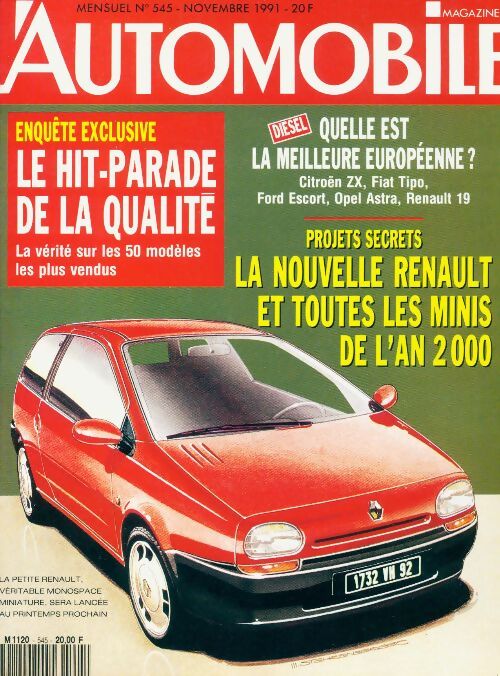 L'automobile magazine n°545 : La nouvelle Renault - Collectif - Livre