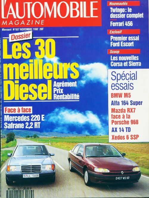 L'automobile magazine n°557 : Les 30 meilleurs diesel - Collectif - Livre