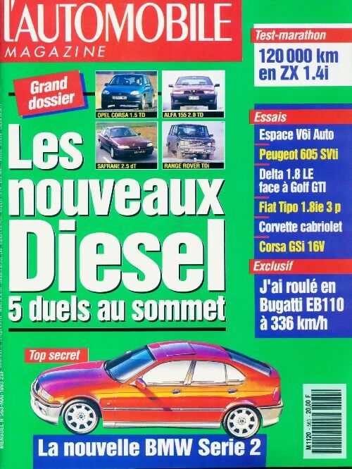 L'automobile magazine n°563 : Les nouveaux diesel - Collectif - Livre