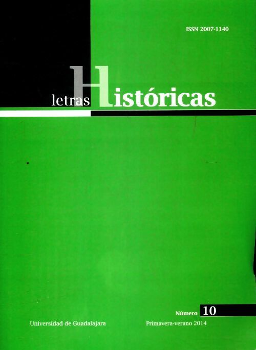 Letras historicas n°10 - Collectif - Livre