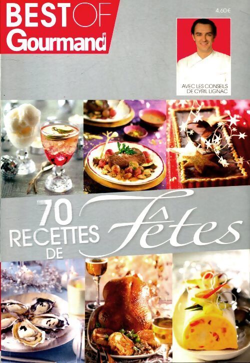 70 recettes de fêtes - Collectif - Livre