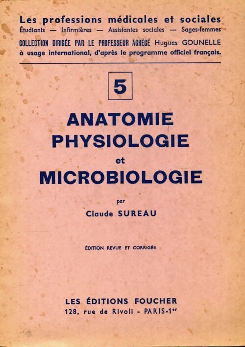 Anatomie, physiologie et microbiologie - Claude Sureau - Livre