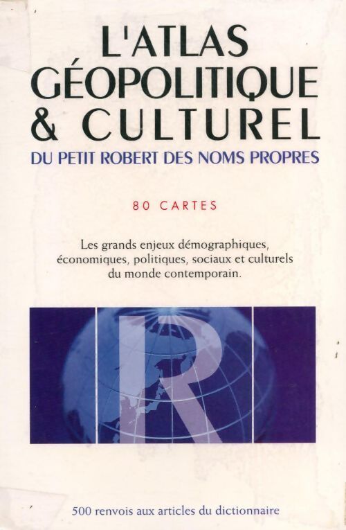 L'atlas géopolitique & culturel - Collectif - Livre