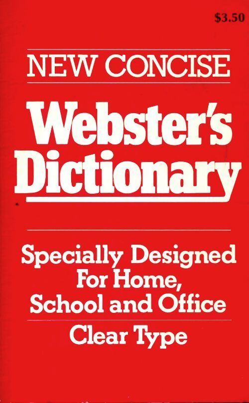 Webster's dictionary - Collectif - Livre
