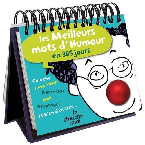 Les meilleurs mots d'humour en 365 jours - Collectif - Livre