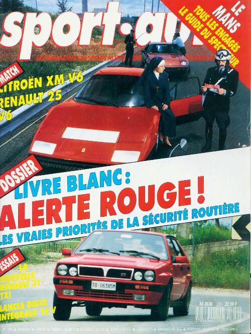 Sport-auto n°329 : Les vraies priorités de la sécurité routière - Collectif - Livre