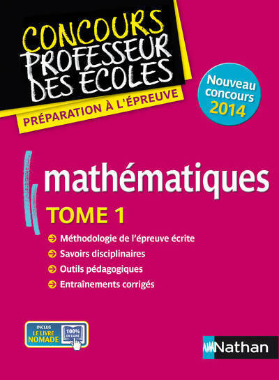 Mathématiques Tome I CRPE 2014 - Daniel Motteau - Livre