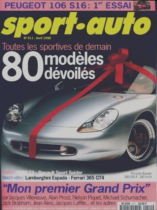 Sport-auto n°411 : 80 modèles dévoilés - Collectif - Livre