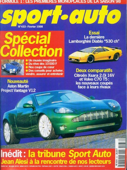 Sport-auto n°433 : Spécial collection - Collectif - Livre